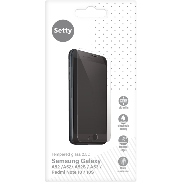 Tvrdené sklo na Xiaomi Redmi 9/9A/9AT/9C/9i Setty Tempered Glass 2.5D