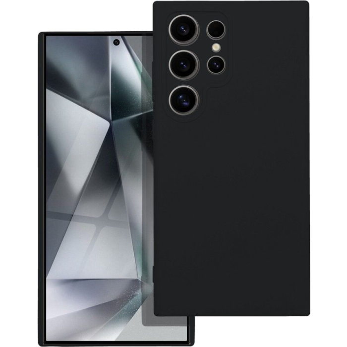 Silikónové puzdro na Samsung Galaxy S24 Ultra 5G S928 Silicone TPU čierne