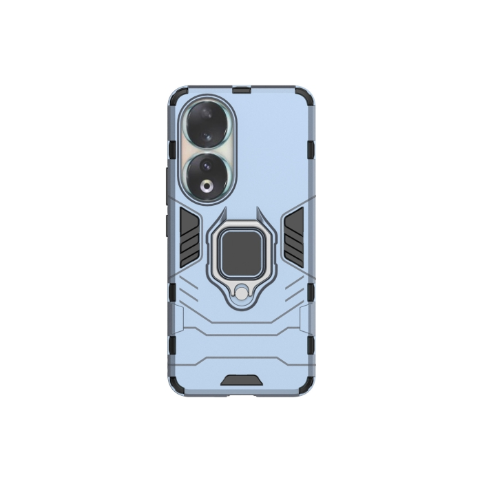 Odolné puzdro na Honor 90 5G Ring Armor Rugged modré