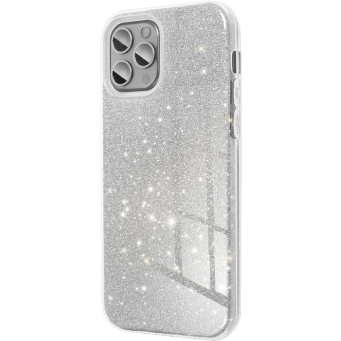 Silikónové puzdro na Samsung Galaxy A05s A057 Shining strieborné