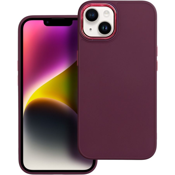 Obal FRAME Case Apple iPhone SE 2020 purple