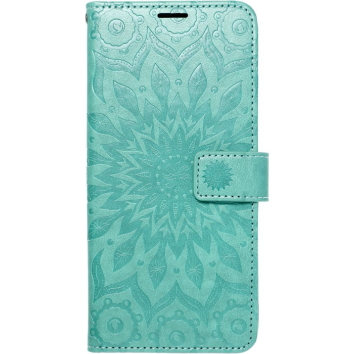 Diárové puzdro na Samsung Galaxy A25 5G A256 MEZZO mandala zelené