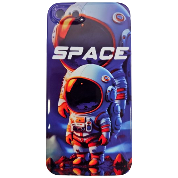 Plastové puzdro na Apple iPhone 7/8/SE 2020/SE 2022 Astronaut modré