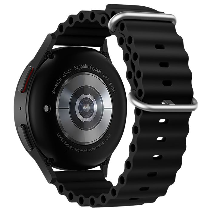 Náhradný remienok na Samsung Watch 20mm Forcell F-Design FS01 black