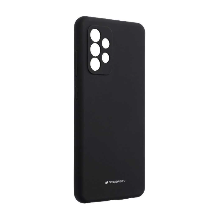 Silikónové puzdro na Samsung Galaxy A34 5G A346 Mercury Silicone čierne