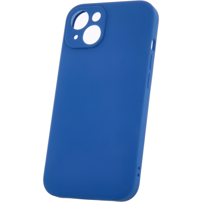 Silikónové puzdro na Apple iPhone 14 Mag Invisible Pastel tmavo modré