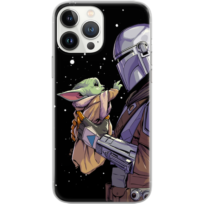 Silikónové puzdro na Samsung Galaxy S24 Ultra 5G S928 Original Licence Cover Baby Yoda 019