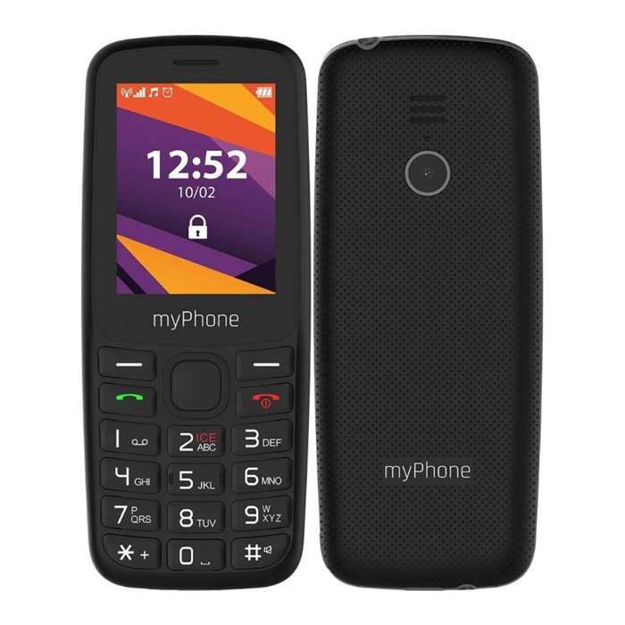 myPhone 6410 LTE, Dual SIM, čierny - SK distribúcia