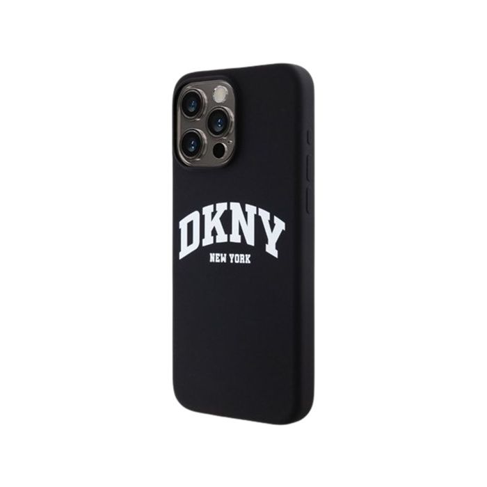 DKNY Liquid Silicone Arch Logo MagSafe Apple iPhone 14 Pro Max DKHMP14XSNYACH Black