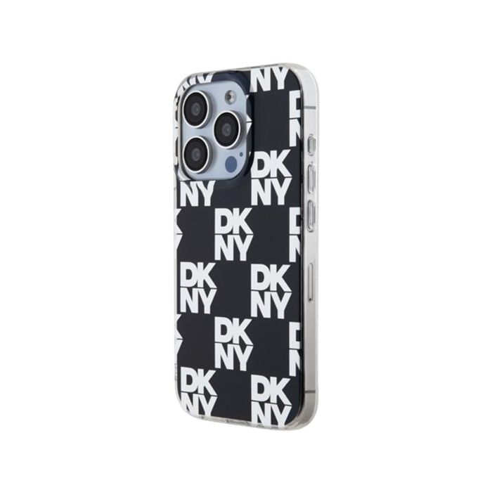 DKNY PC/TPU Checkered Pattern Apple iPhone 15 Plus DKHCP15MHDLCEK Black