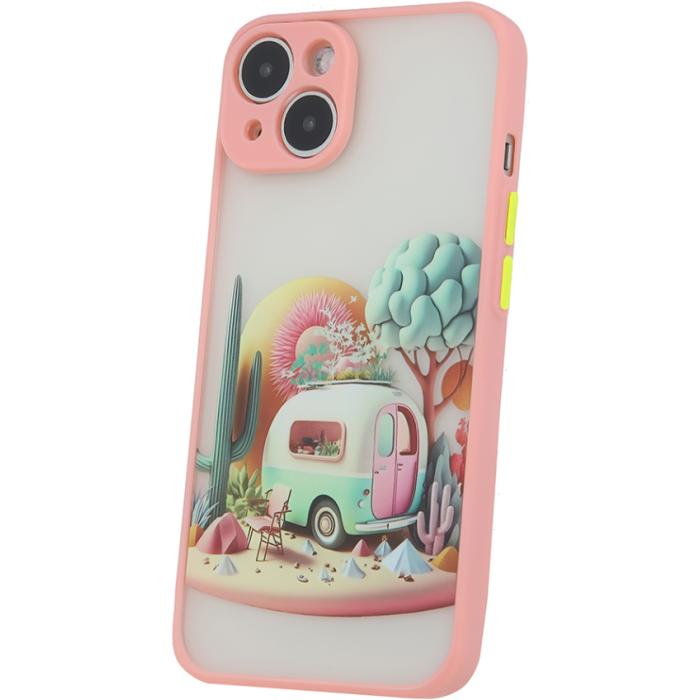 Obal Ultra Trendy Travel Apple iPhone 14 Pro pink