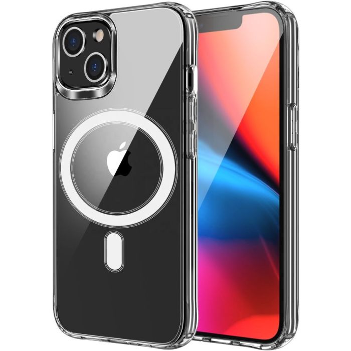 Obal Clear Mag Cover (MID) MagSafe Apple iPhone 16 transparent