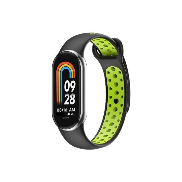 Tech-Protect Softband Xiaomi Smart Band 8/8 NFC Black-Lime