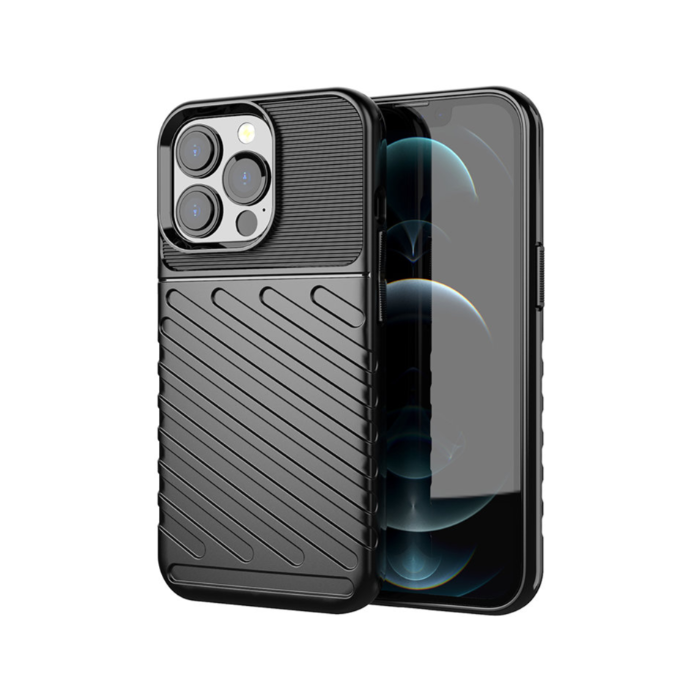 Obal THUNDER Case Apple iPhone 16 black