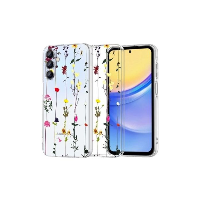 Obal Tech-Protect Flexair+ Samsung Galaxy A55 5G A556 Garden Floral