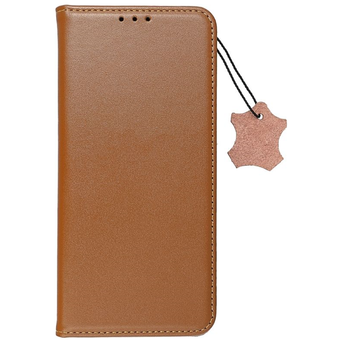 Obal Leather Smart Pro Book Apple iPhone 16 brown