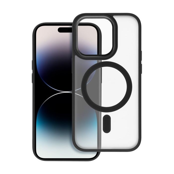 Obal Matte Mag Cover MagSafe Apple iPhone 16 Plus black