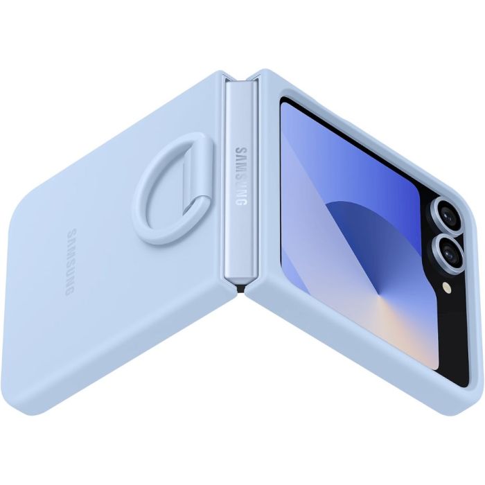 Obal Samsung Silicone Case na Samsung Galaxy Z Flip6 5G F741 EF-PF741TLEGWW Blue