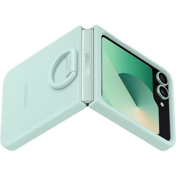 Obal Samsung Silicone Case na Samsung Galaxy Z Flip6 5G F741 EF-PF741TMEGWW Mint