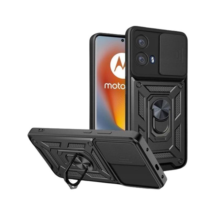 Obal Tech-Protect CamShield Pro Motorola Edge 50 Fusion 5G Black