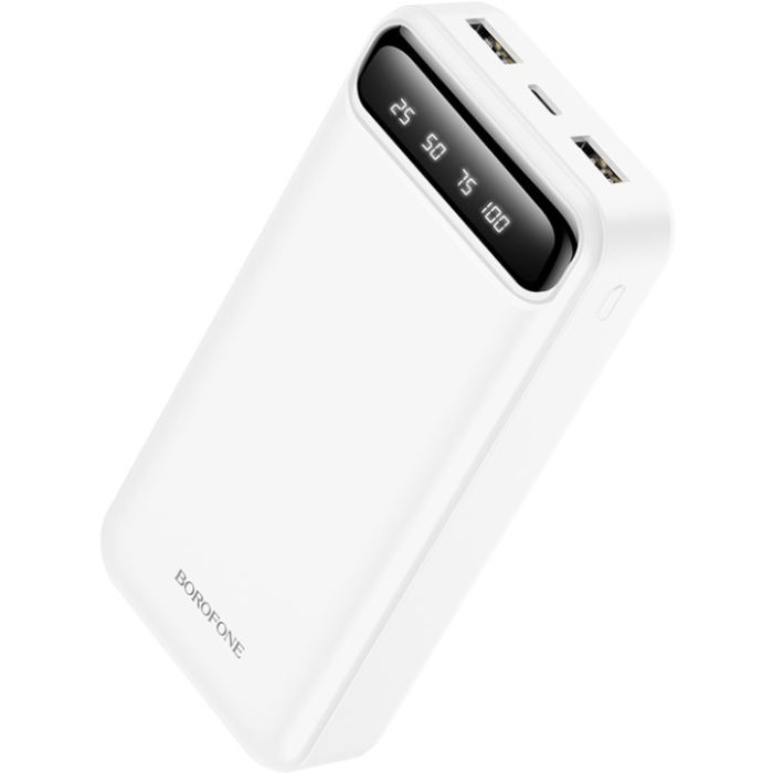 Borofone Freeway BJ14A 20000mAh 2xUSB-A White