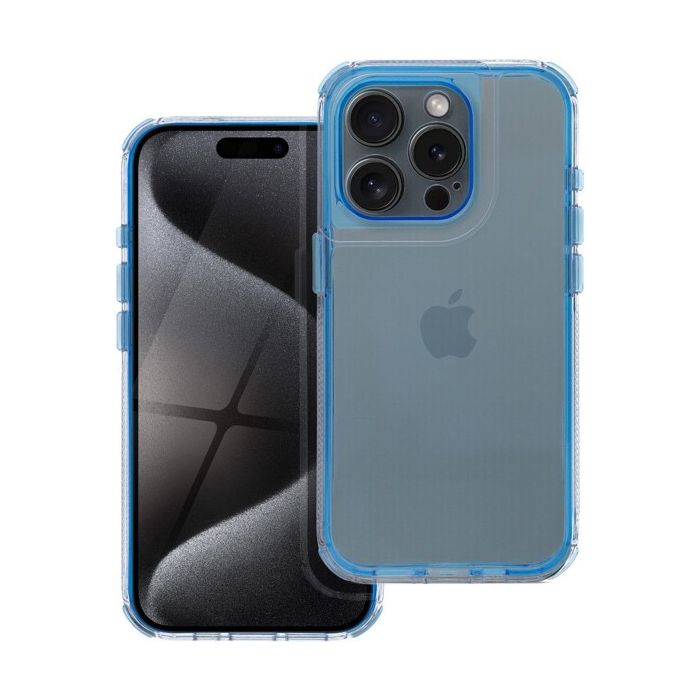 Obal MATRIX CLEAR Case Apple iPhone 16 Pro Max blue