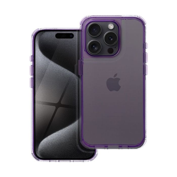 Obal MATRIX CLEAR Case Apple iPhone 16 Plus light violet