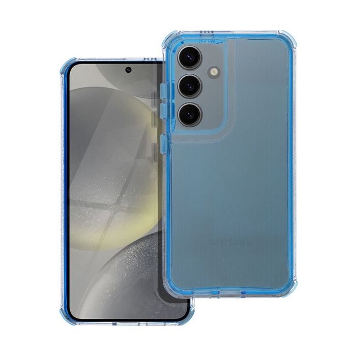 Obal MATRIX CLEAR Case Samsung Galaxy S21 FE 5G G990 blue