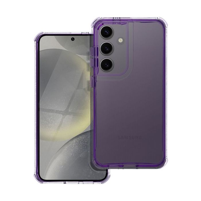 Obal MATRIX CLEAR Case Samsung Galaxy S21 FE 5G G990 light violet