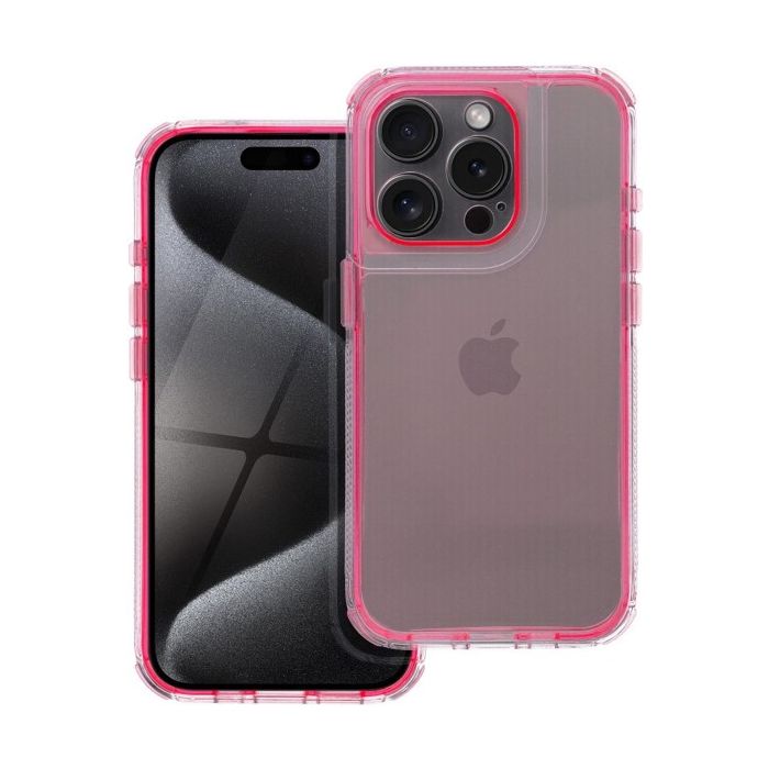 Obal MATRIX CLEAR Case Apple iPhone 11 powder pink