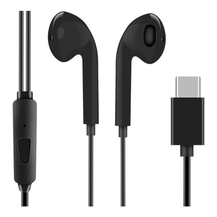 OBAL:ME WiredEarBuds USB-C OMWC01 Black