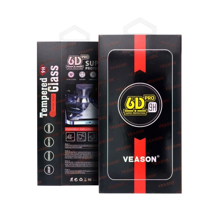 Ochranné sklo Veason 6D Pro Glass Motorola Moto G35 5G/G75 5G čierne