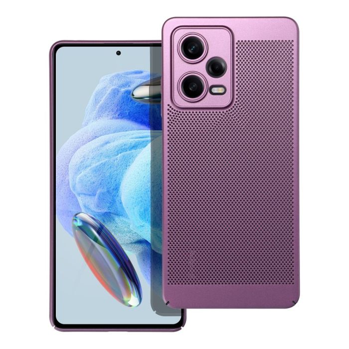 Obal BREEZY Case Xiaomi Redmi Note 14 4G fialový