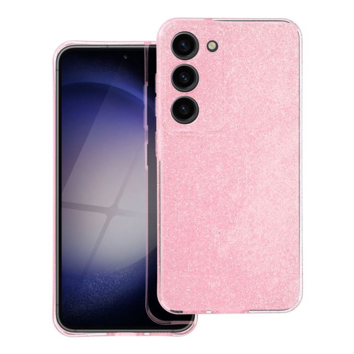 Obal CLEAR CASE 2mm BLINK Xiaomi Redmi Note 14 4G ružový
