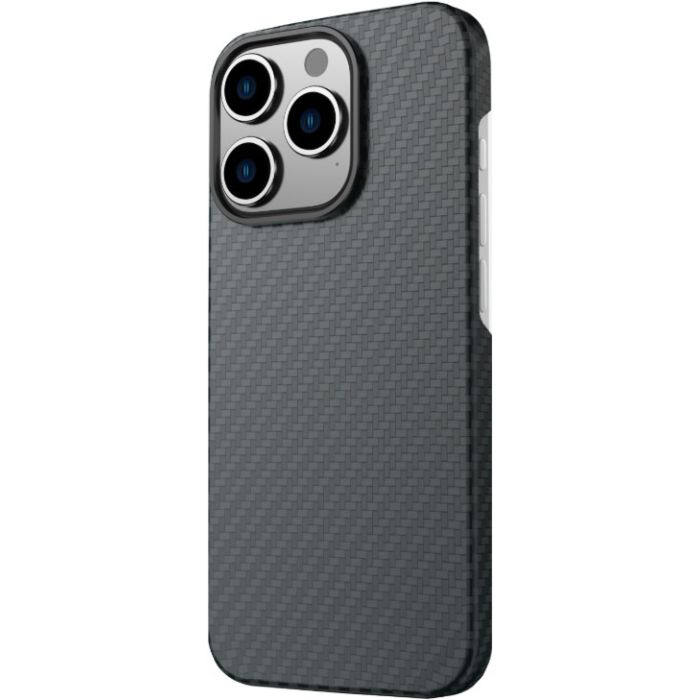 Obal SWISSTEN MAGCARBON Apple iPhone 15 Pro čierne
