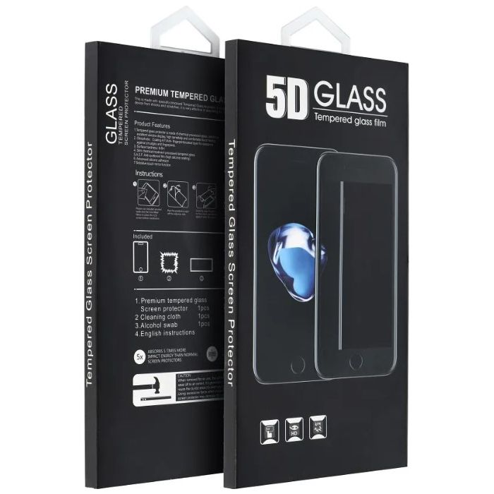 Ochranné sklo 5D Full Glue Tempered Glass Samsung Galaxy A26 5G A266 čierne