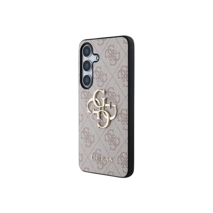 Obal Guess PU 4G Metal Logo Samsung Galaxy S25+ 5G S936 GUHCS25M4GMGPI Pink