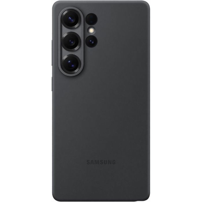 Obal Samsung Silicone Cover Samsung Galaxy S25 Ultra 5G S938 EF-PS938CBE Black