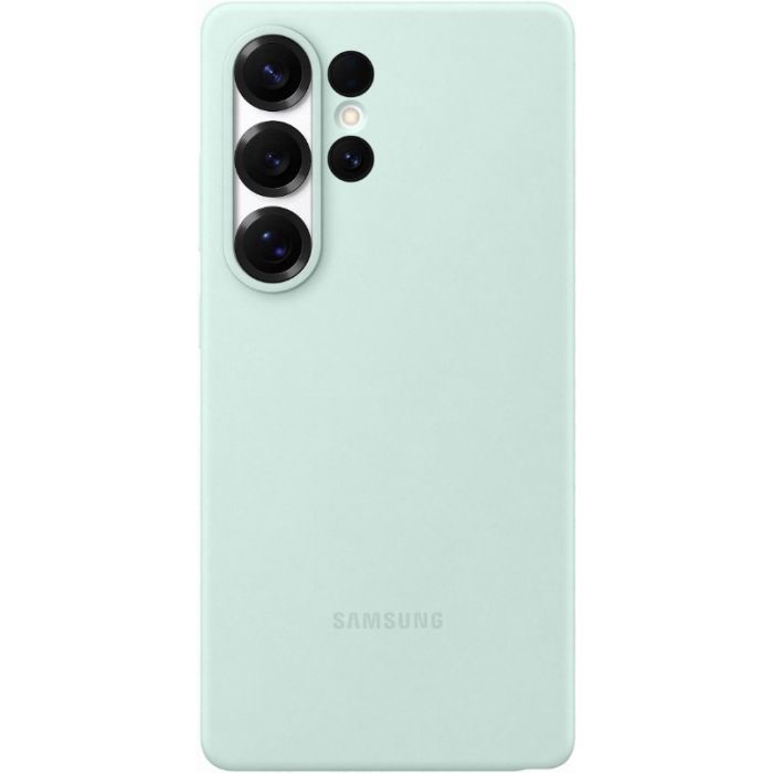 Obal Samsung Silicone Cover Samsung Galaxy S25 Ultra 5G S938 EF-PS938CME Mint