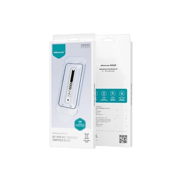Ochranné sklo Nillkin CP+ Pro 2.5D Apple iPhone 16 čierne (s aplikátorom)