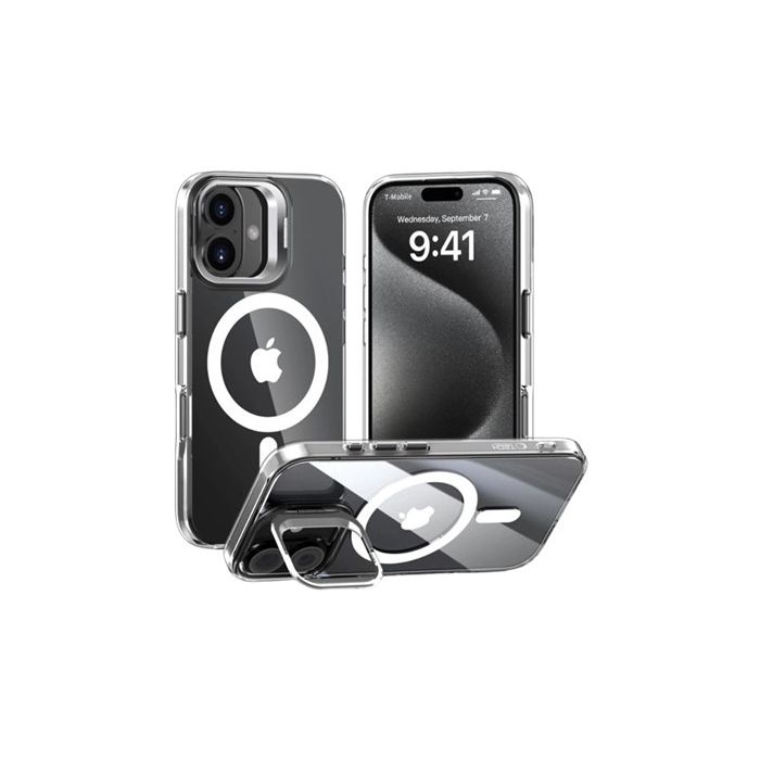 Obal Tech-Protect Magstand MagSafe Apple iPhone 16 Clear