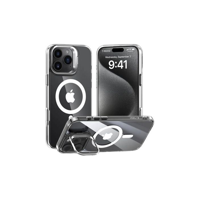 Obal Tech-Protect Magstand MagSafe Apple iPhone 16 Pro Max Clear