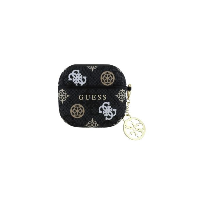 Guess PU 4G Peony Charm Apple AirPods 4 GUA4P4RPEK Black