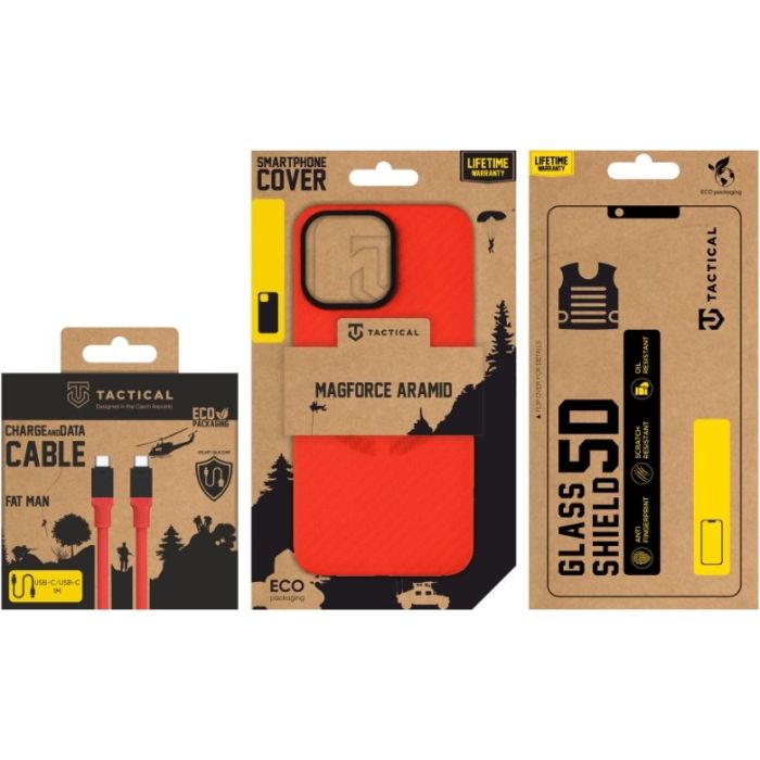 Obal Tactical Red Limited Edition Combo Apple iPhone 16 Pro