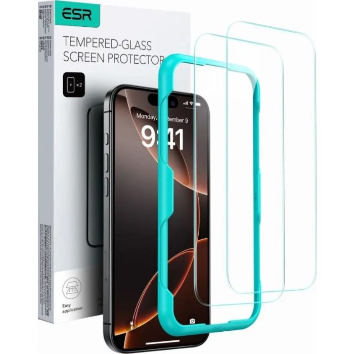 Ochranné sklo ESR Tempered Glass Apple iPhone 16 Pro Max transparentné (2ks)