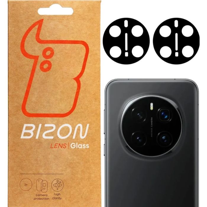 Ochranné sklo na fotoaparát Bizon Glass Lens Honor Magic7 Pro 5G (2ks)