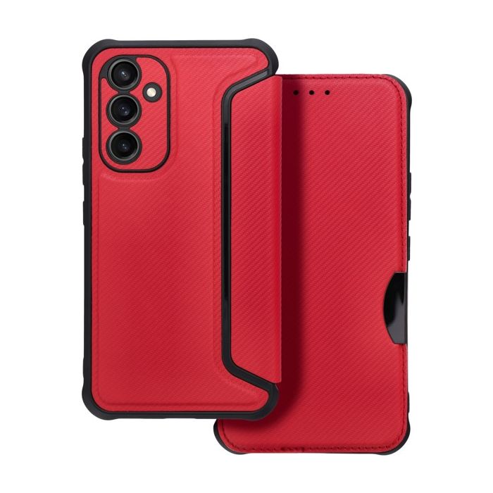Obal RAZOR Book Samsung Galaxy A55 5G A556 red