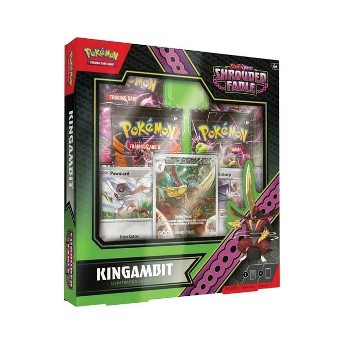 PKM Scarlet & Violet Shrouded Fable Kingambit Illustration Collection (Pokémon)