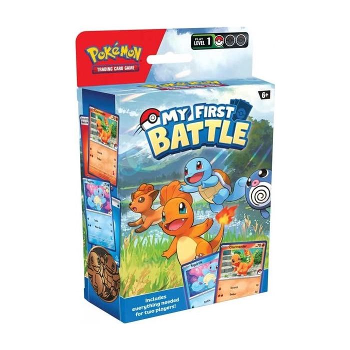 PKM My First Battle Charmander vs Squirtle (Pokémon)