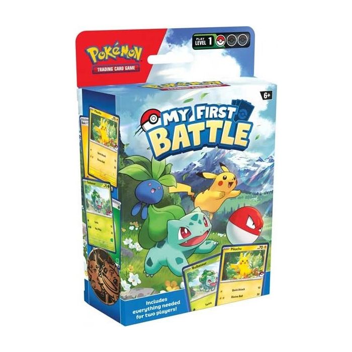 PKM My First Battle Bulbasaur vs Pikachu (Pokémon)